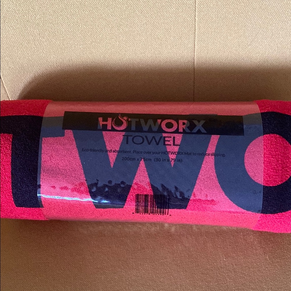 Hotworx Vibrant Pink Workout Towel